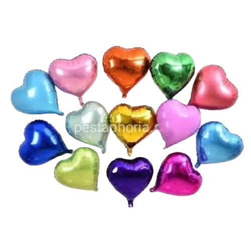 Balon Foil Hati / Love Size mini 5 inch ( 12,5 cm )