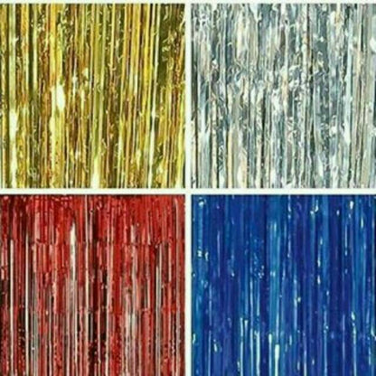 Foil Curtain / Tirai Foil Lebar 1 meter Panjang 2 Meter