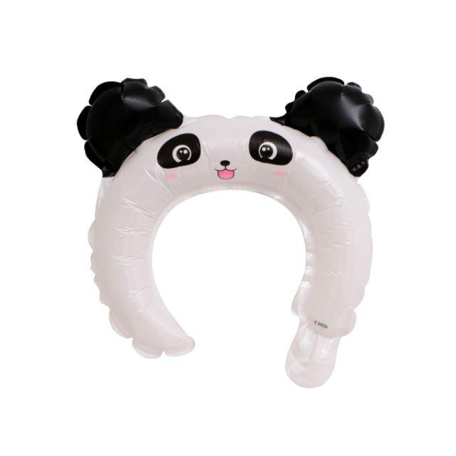 Balon Foil Bando / Headband Ballon Bentuk Kepala Hewan, Mickey, Minnie