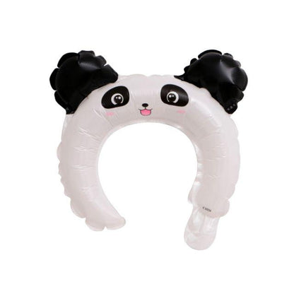 Balon Foil Bando / Headband Ballon Bentuk Kepala Hewan, Mickey, Minnie