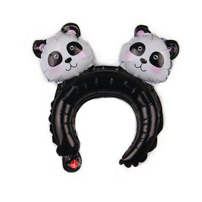Balon Foil Bando / Headband Ballon Kepala Hewan