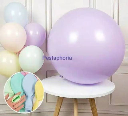 Balon Latex / Latexs Macaron Jumbo Size 36 inch ( 90 cm)