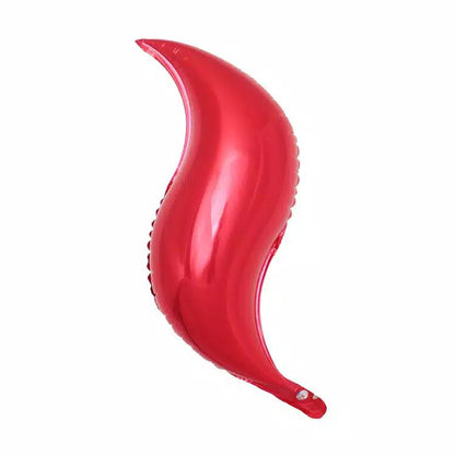 1 Balon Foil S Shape Jumbo Size 18 inch
