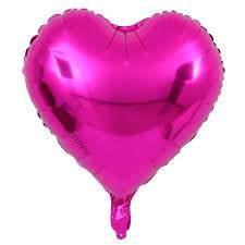 Balon Foil Hati / Love Size 18 inch (45 cm )