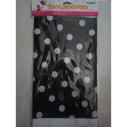 Taplak Meja Plastik Polkadot / Plastic Table Cover Polkadot