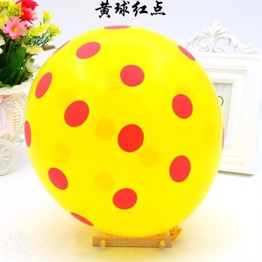 Balon Lateks/Latex Polkadot 12 inch High Quality Tebal