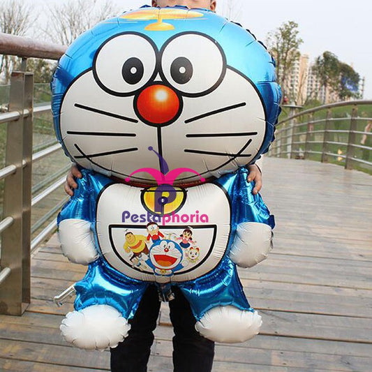 Balon Foil Doraemon Jumbo Size 105 cm