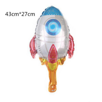 Balon Foil Astronout / Astronot / Rocket / Roket / UFO