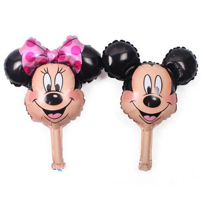 Balon Foil Minnie Mouse Head Mini / Balon Foil Kepala Minnie Mouse Mini