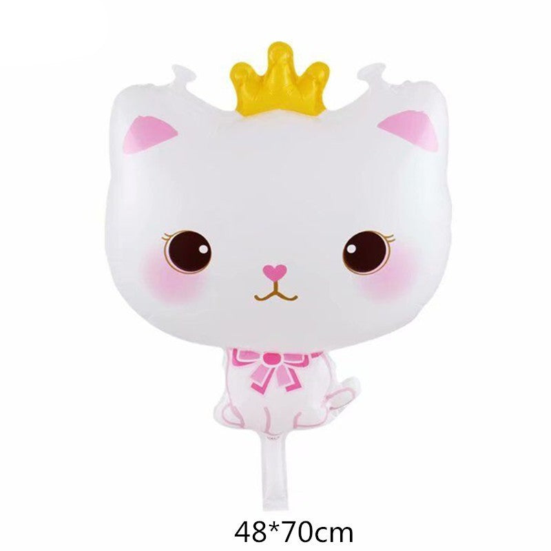 Balon Foil Angel Cat