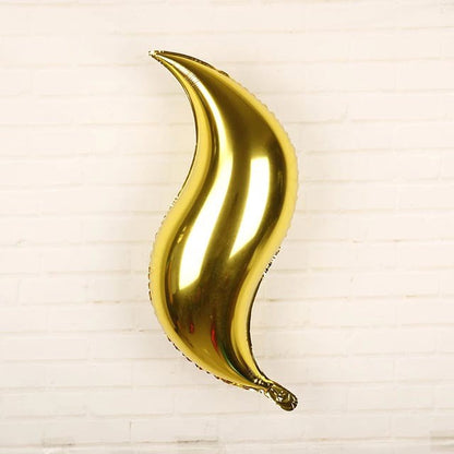 1 Balon Foil S Shape Jumbo Size 24 inch
