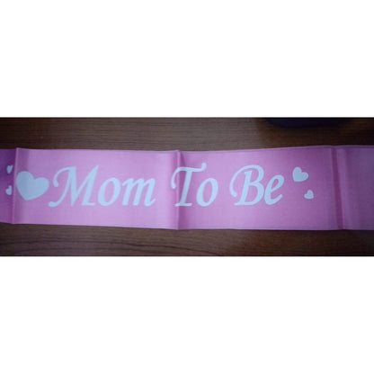 (Tidak Bisa Custom) Selempang / Sash Groom To Be, Birthday Boy, Its A Boy, It's A Girl, Bride To Be, Mom To Be