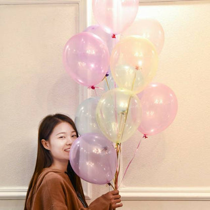 10 pcs Balon Lateks / Latex Crystal Wave Size 12 inch