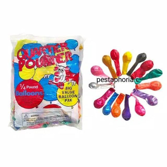 Balon Latex / Lateks Metalik 5 inch