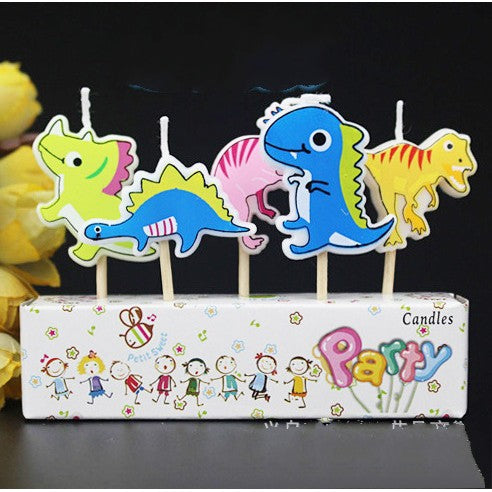 Lilin Ultah Karakter / Kartun Dinosaurus