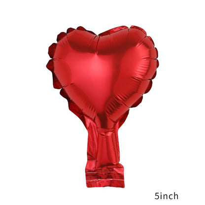 Balon Foil Hati / Love Size mini 5 inch ( 12,5 cm )