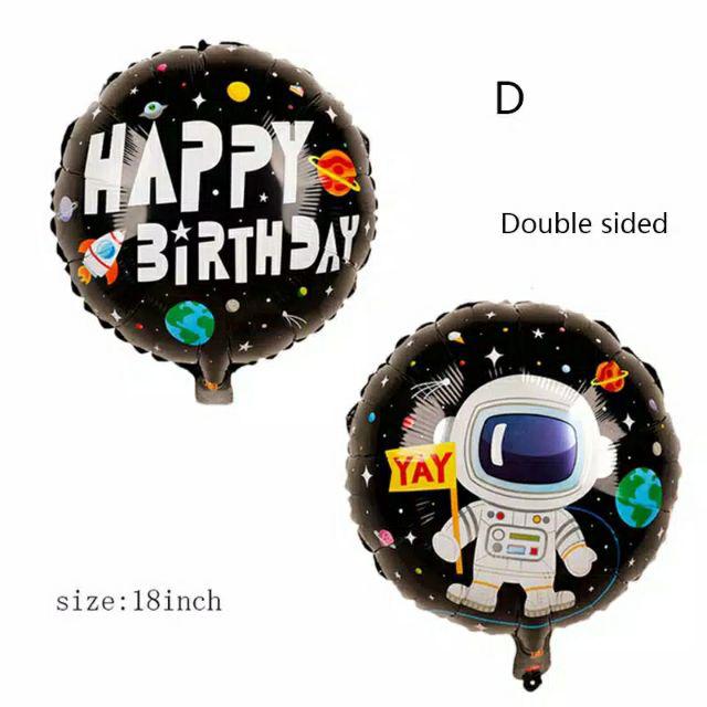 Balon Foil Astronout / Astronot / Rocket / Roket / UFO