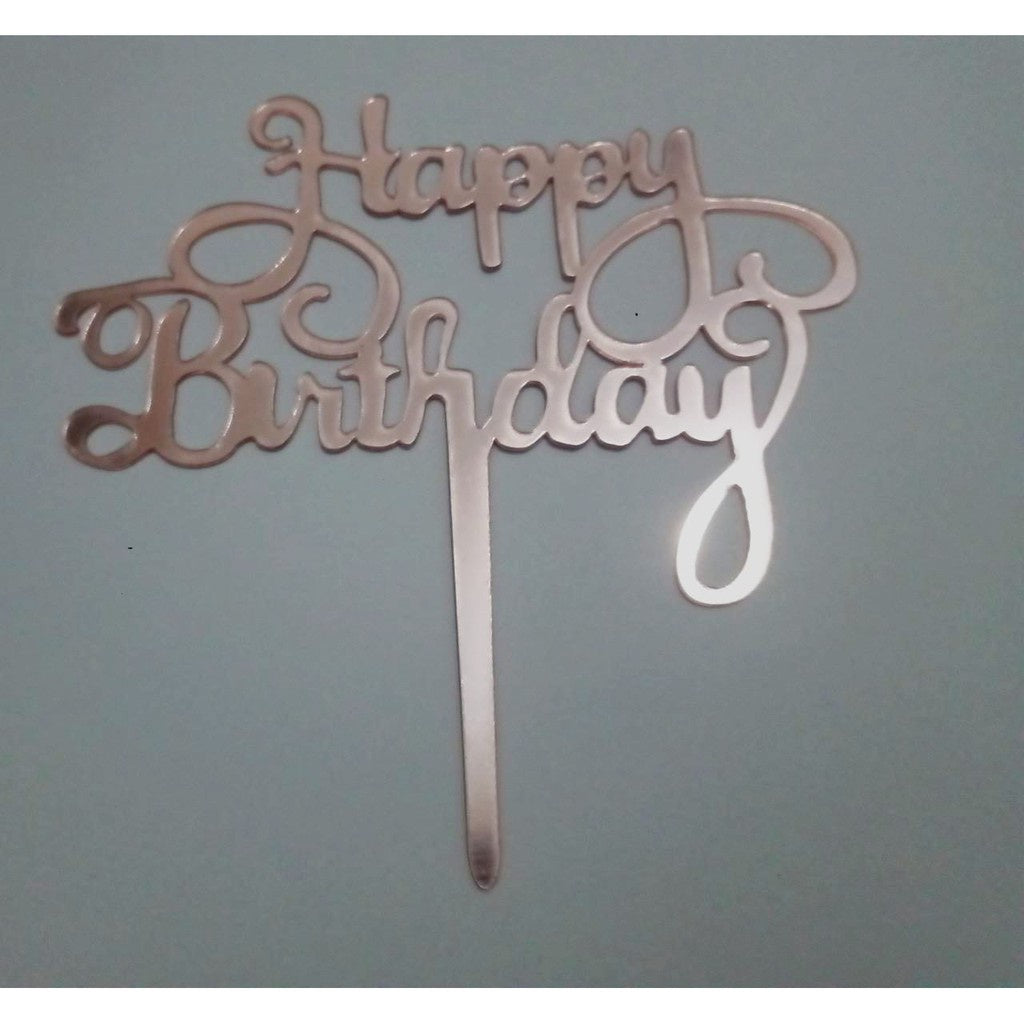 Cake Topper Acrylic / Topper Kue Akrilik Happy Mothers Day / Best Mom / We Love You Mommy / Daddy