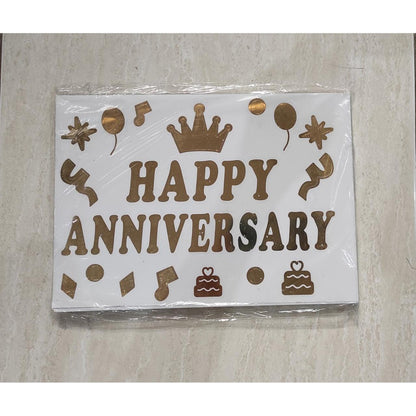 Stiker Bobo Balon PVC Ukuran 21 x 29 cm Balloon Sticker Happy Birthday/I Love You/Anniversary/Graduation