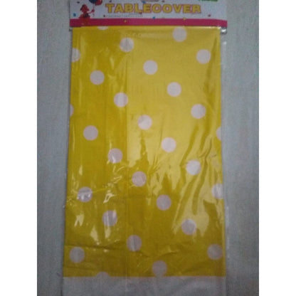 Taplak Meja Plastik Polkadot / Plastic Table Cover Polkadot