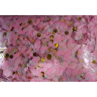Confetti Mix Foil & Kertas Tissue isian Balon isi 10 gram ukuran 1 cm dan 1,5 cm