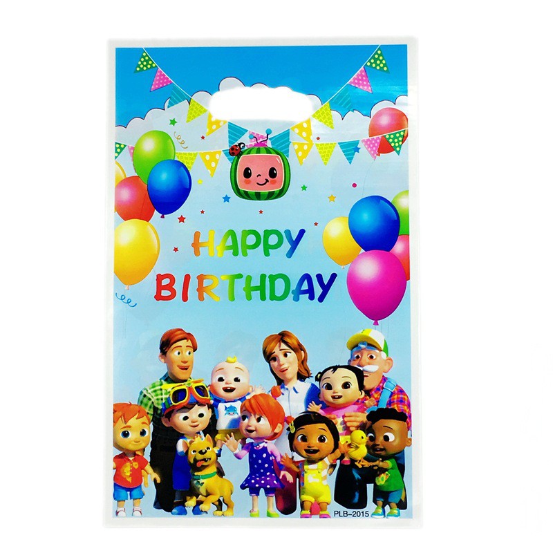 Candy Bags / Plastik Snack Ultah / Ulang Tahun  Karakter / Kartun Size 16 cm x 25 cm