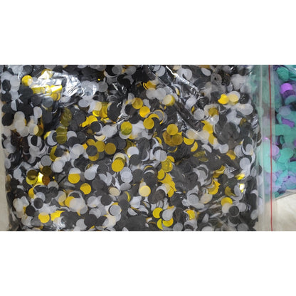 Confetti Mix Foil & Kertas Tissue isian Balon isi 10 gram ukuran 1 cm dan 1,5 cm