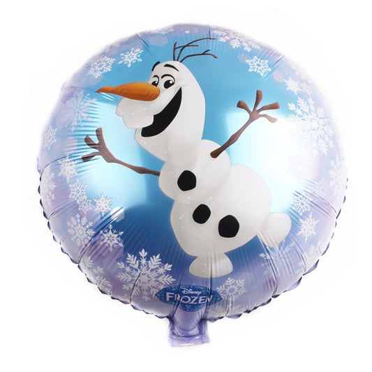 Balon Foil Frozen II / 2 Olaf Bulat Size 45 cm