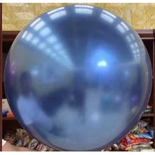 Balon Latex / Lateks Chrome Jumbo Size 24 Inch