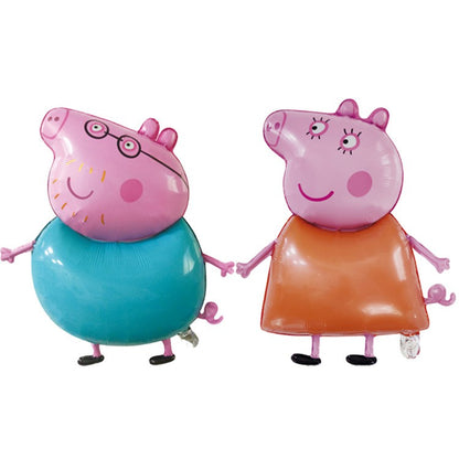 Balon Foil Pepa Pig 73cm / George 50cm