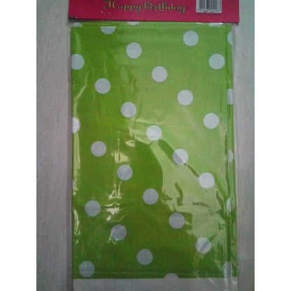 Taplak Meja Plastik Polkadot / Plastic Table Cover Polkadot