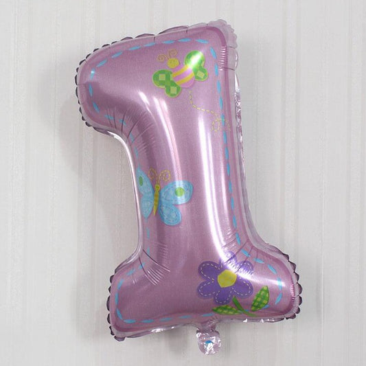 Balon Angka 1 / 1st Birthday Girl
Size 87 cm