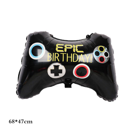 Balon Foil Game Stick Epic Birthday Size 68 x 47 cm