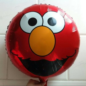 Balon Foil Elmo Head / Kepala Elmo Size 45 cm