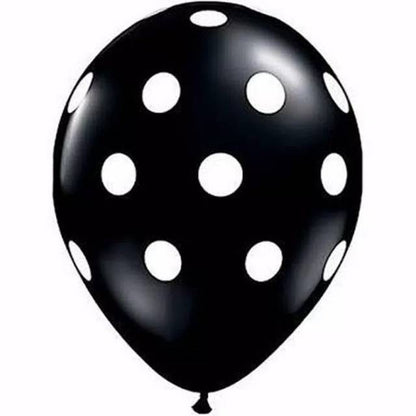 Balon Lateks/Latex Polkadot 12 inch High Quality Tebal