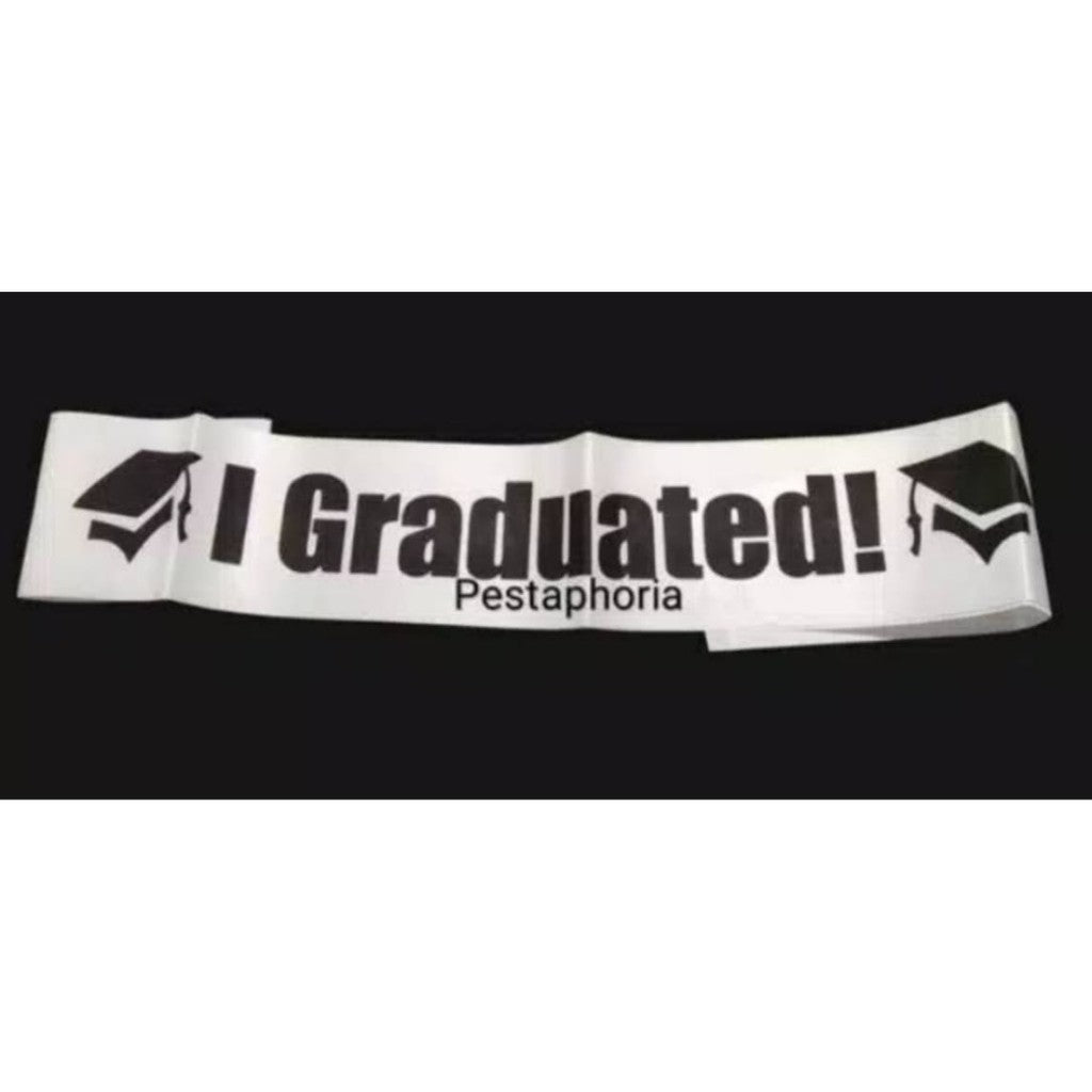 (Tidak Bisa Custom) Selempang / Sash Birthday Girl, Birthday Boy, Birthday Princess, Bride To Be, Mom To Be, I Graduated