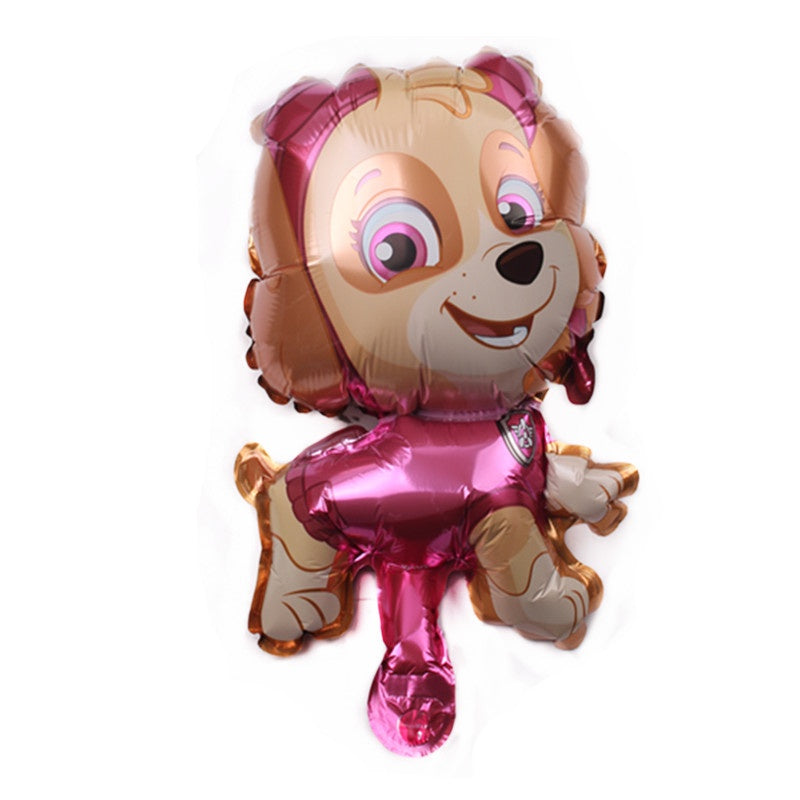 1 Set isi 4 Balon Foil Paw Patrol Size Mini