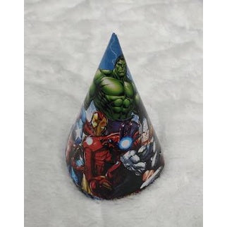 ( isi 10 pcs ) Party Hat / Topi Pesta Ulang Tahun / Ultah Karakter / Kartun Model Kerucut