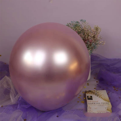 Balon Latex / Lateks Chrome Jumbo Size 24 Inch