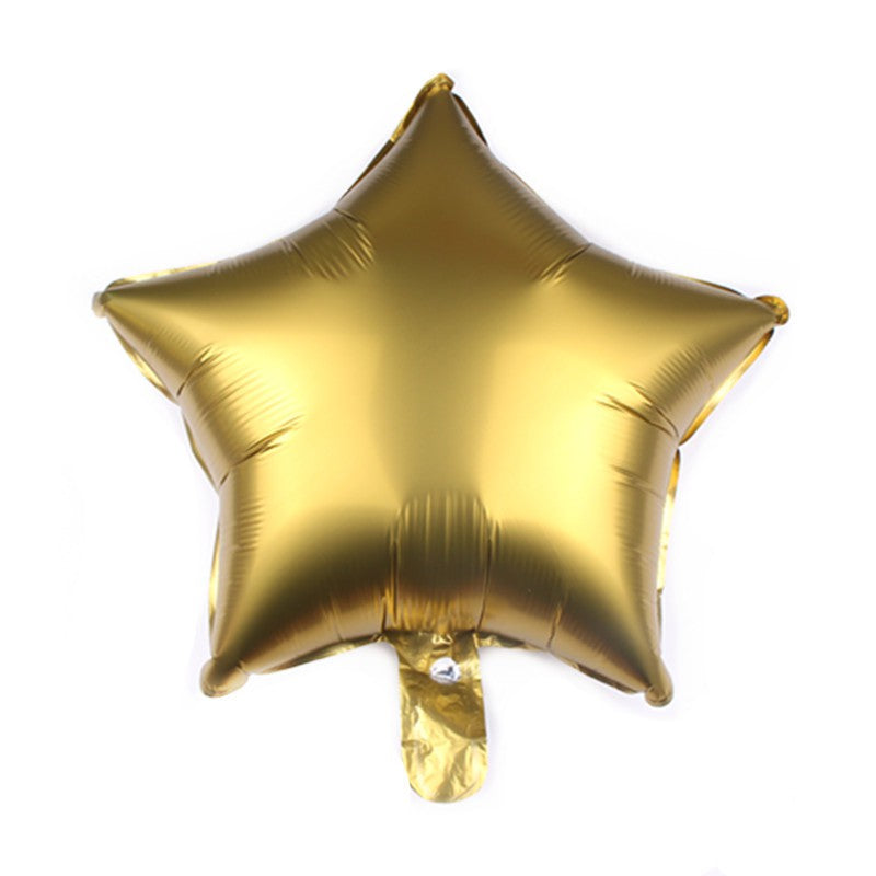 Balon Foil Bintang / Star Satin Matte Size 45 cm