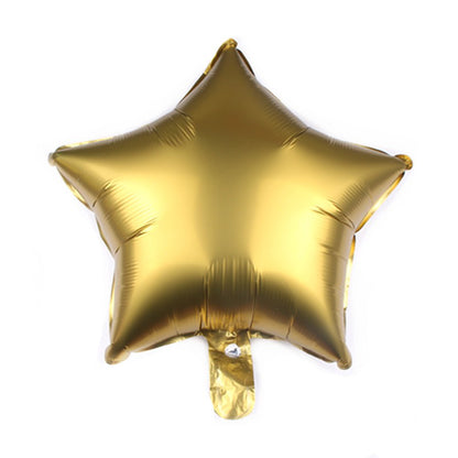 Balon Foil Bintang / Star Satin Matte Size 45 cm