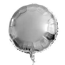 Balon Foil Bulat Polos / Round Size 45 cm