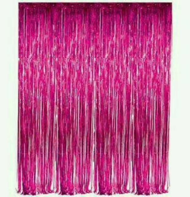 Foil Curtain / Tirai Foil Lebar 1 meter Panjang 2 Meter