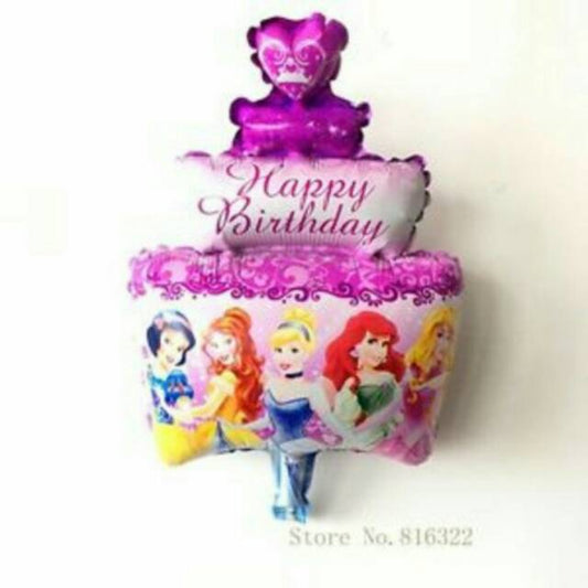 Balon Foil Happy Birthday Princess Mini