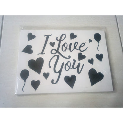 Stiker Bobo Balon PVC Ukuran 21 x 29 cm Balloon Sticker Get Well Soon/Graduation/Grad/Abjad/Congratulations