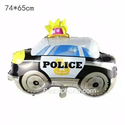 Balon Foil Fire Truck,  Dump Truck,  Police Car,  Ambulance,  Army ,  School Bus, Plane Jumbo