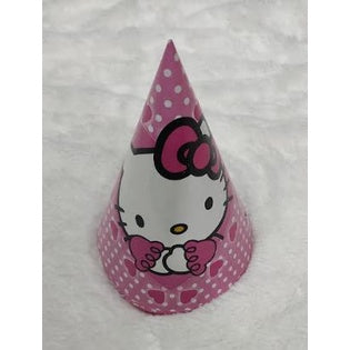 ( isi 10 pcs ) Party Hat / Topi Pesta Ulang Tahun / Ultah Karakter / Kartun Model Kerucut