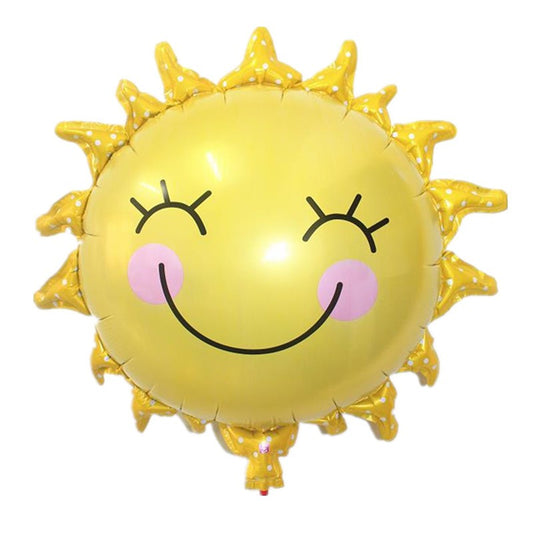 Balon Foil Sunflower Kuning Jumbo 66 x 65 cm
