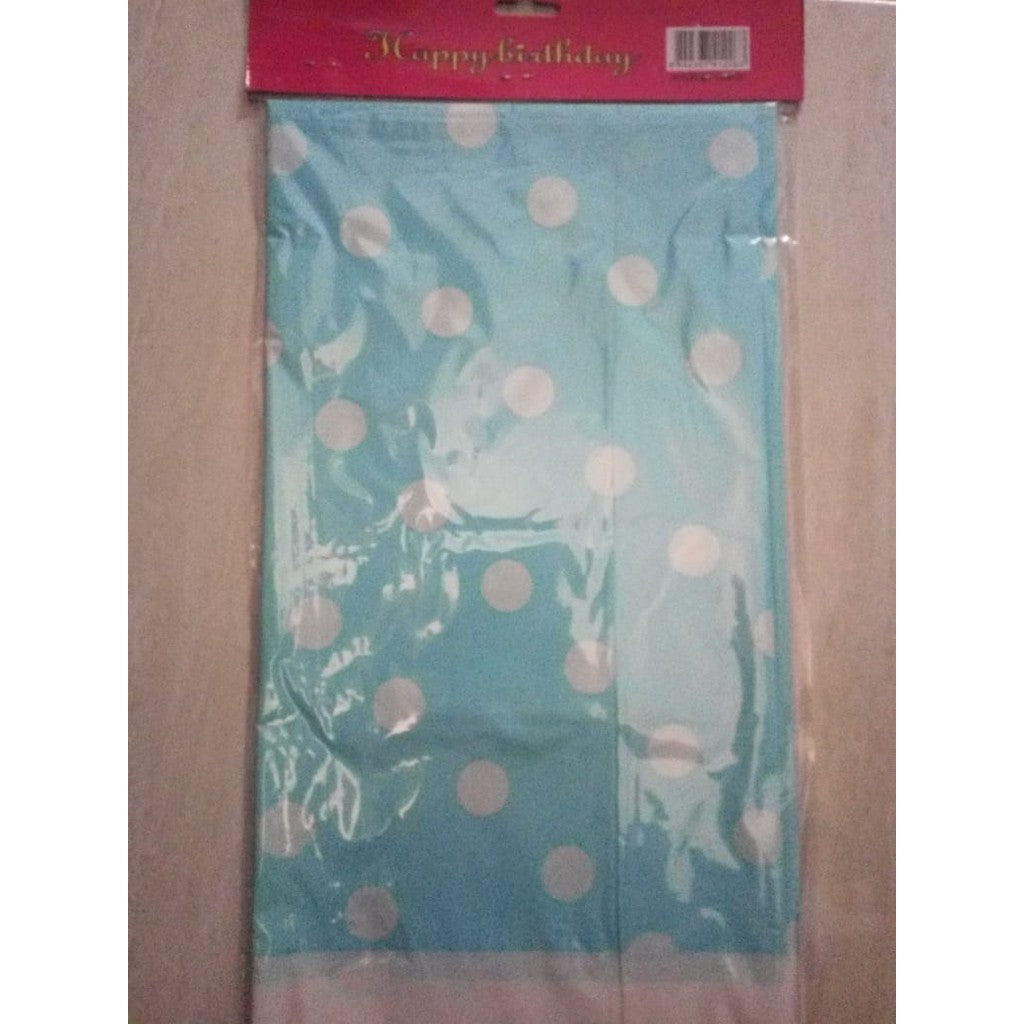 Taplak Meja Plastik Polkadot / Plastic Table Cover Polkadot
