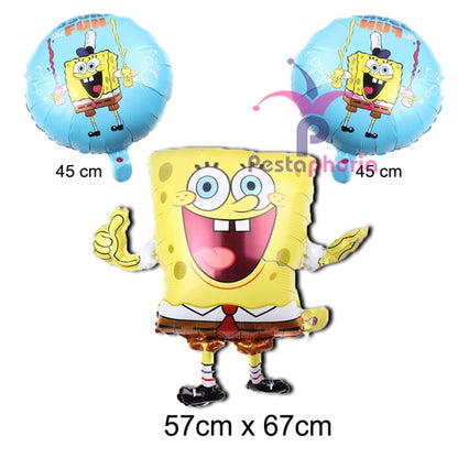 Set isi 3 Balon Foil Spongebob Squarepants